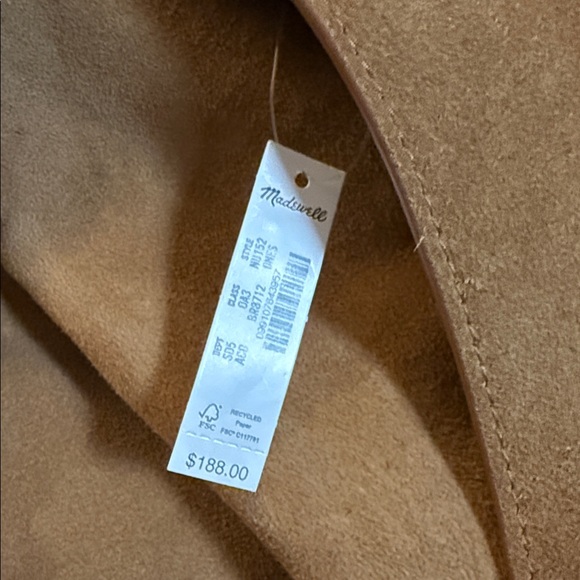 Madewell Dakota saddle cross body nwt - Picture 4 of 7